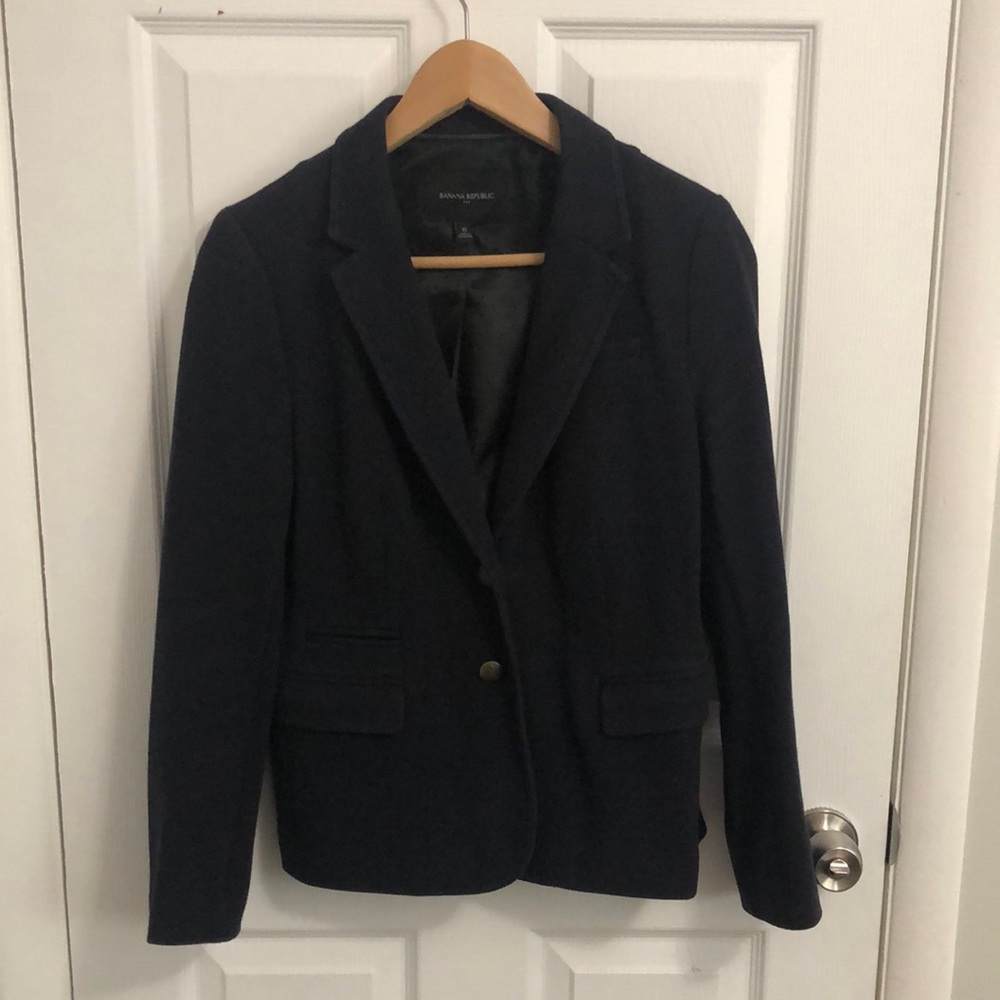 Banana Republic Navy Blue Women's Blazer